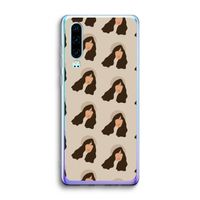 Bonjour mon amour: Huawei P30 Transparant Hoesje