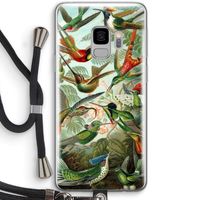 Haeckel Trochilidae: Samsung Galaxy S9 Transparant Hoesje met koord