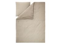 LIVARNO Mousseline dekbedovertrek 140 x 200 cm (Beige)