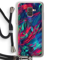 Pilgrims Of The Sea: Samsung Galaxy A8 (2018) Transparant Hoesje met koord