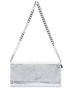 Rosantica pochette à effet métallisé - Argent