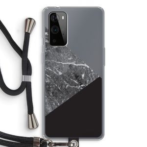 Combinatie marmer: OnePlus 9 Pro Transparant Hoesje met koord