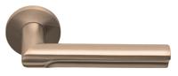 Formani deurkruk David Rockwell ECLIPSE DR103-G geveerd op rozet - PVD licht brons