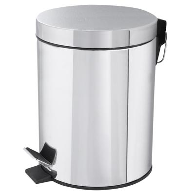 Differnz pedaalemmer 5 liter chroom