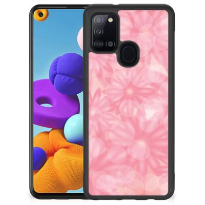 Samsung Galaxy A21s Skin Case Spring Flowers