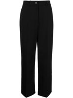 STUDIO TOMBOY pantalon droit à taille haute - Noir