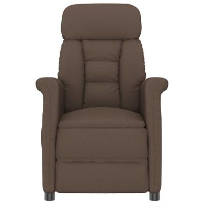 Massagestoel met kussen Bruin 70.5 x 96.5 x 95 cm Kunstleer