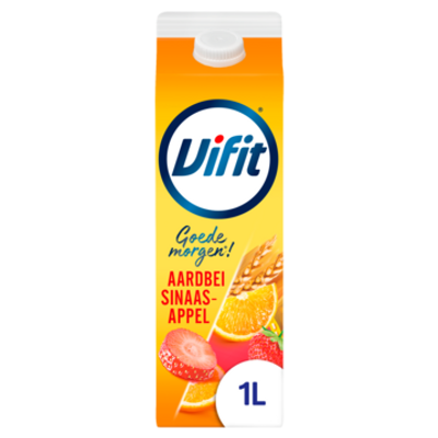 Vifit Goedemorgen! Zuiveldrink Aardbei/Sinaasappel 1L bij Jumbo