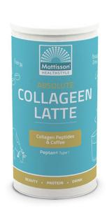 Mattisson Absolute collageen & latte instant coffee drink