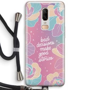 Good stories: OnePlus 6 Transparant Hoesje met koord