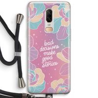 Good stories: OnePlus 6 Transparant Hoesje met koord