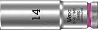 Wera 8790 HMB Deep Hand- en Machinedop met 3/8"-aandrijving, 14 x 64 mm - 05004536001