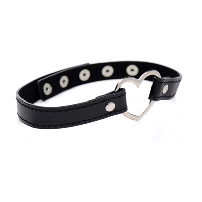 Donkere Hart - Chrome Heart Zwarte Choker