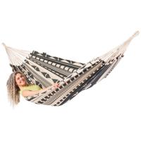 'Ibiza' Original Tweepersoons Hangmat - 160 kg - Zwart - Colombiaanse - Luilak