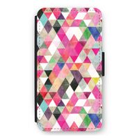 Gekleurde driehoekjes: iPhone 12 mini Flip Hoesje