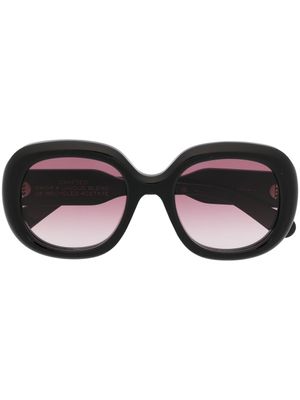 Chloé Eyewear lunettes de soleil à monture carrée - Noir