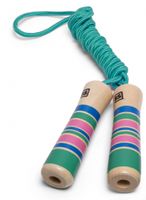 BS Toys sprintouw junior 2 meter katoen/hout turqoise - thumbnail