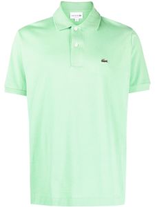 Lacoste polo en coton à patch logo - Vert