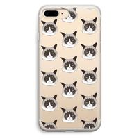 It's a Purrr Case: iPhone 7 Plus Transparant Hoesje It's a Purrr Case: iPhone 7 Plus Transparant Hoesje