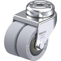 Blickle LMDA-VPA 50K Dubbel zwenkwiel Wieldiameter: 50 mm Draagvermogen (max.): 80 kg 1 stuk(s)