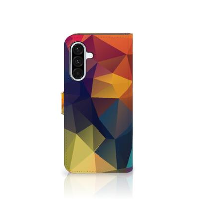 Samsung Galaxy A36 | Book Case | Polygon Color Samsung Galaxy A36 | Book Case | Polygon Color