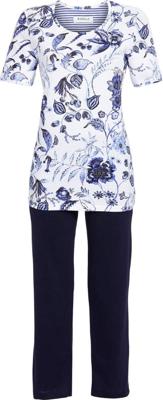 Blauwe bloemen pyjama van Ringella