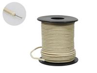 Boston PBW50/WH USA made waxed cotton braided push back wire