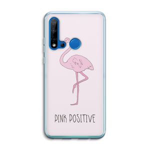 Pink positive: Huawei P20 Lite (2019) Transparant Hoesje
