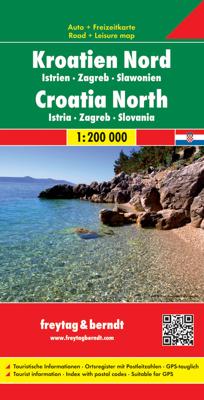 Wegenkaart - landkaart Kroatië Noord - Croatia North - Kroatien Nord | Freytag & Berndt Wegenkaart - landkaart Kroatië Noord - Croatia North - Kroatien Nord | Freytag & Berndt