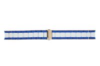 Horlogeband Marc by Marc Jacobs MBM2594 Staal/Silicoon Bi-Color 20mm