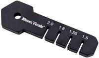 Katana dc-1 wear gauge for brake discs