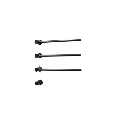 Rosani THREE Elektrische Handdoekradiator - 52x54x13cm - 30watt - zwart mat SW1381754 Rosani THREE Elektrische Handdoekradiator - 52x54x13cm - 30watt - zwart mat SW1381754