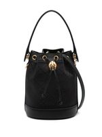 Tory Burch mini sac seau à logo en jacquard - Noir