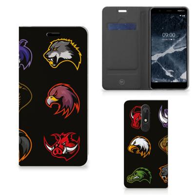 Nokia 5.1 (2018) Magnet Case Cartoon
