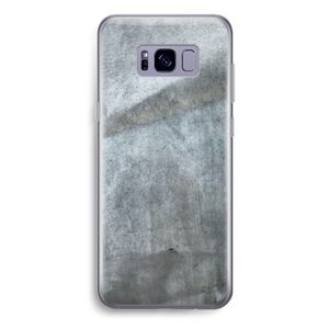 Grey Stone: Samsung Galaxy S8 Plus Transparant Hoesje