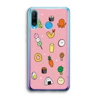 Happy bento friends: Huawei P30 Lite Transparant Hoesje