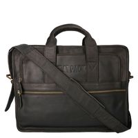 The Rat Pack Hand Messenger Schoudertas 15.6'' Bogart Zwart