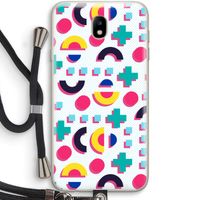 8-bit N°2: Samsung Galaxy J7 (2017) Transparant Hoesje met koord