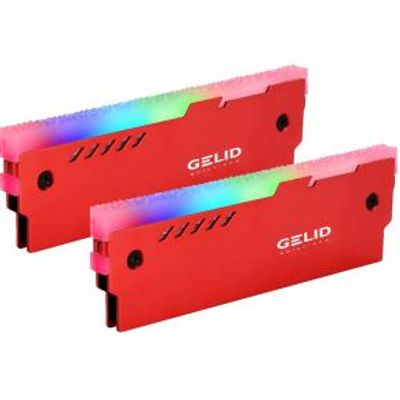 Gelid Solutions Lumen RGB Ram Cooler Rood