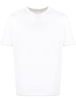 Eleventy layered cotton T-Shirt - Blanc