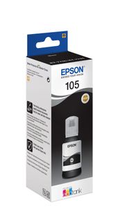 Epson 105 140ml Zwart inktcartridge voor de Ecotank