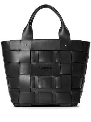 Shinola sac cabas The Large Bixby en cuir - Noir