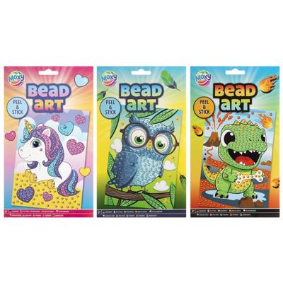 Moxy bead art unicorn, dino of uil