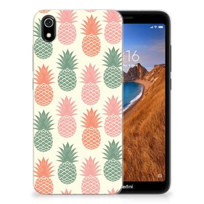 Xiaomi Redmi 7A | Siliconen Case | Ananas