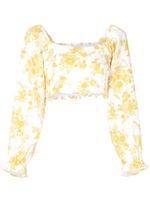 Faithfull the Brand blouse 'Carmody' à fleurs - Jaune