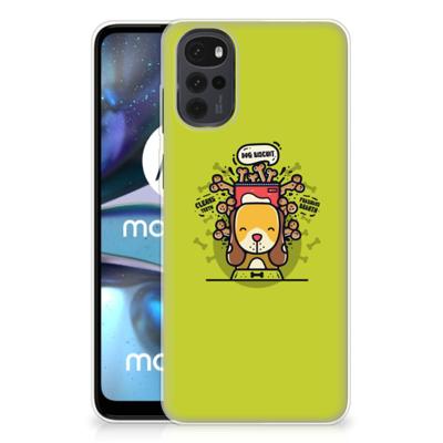 Motorola Moto G22 Telefoonhoesje met Naam Doggy Biscuit Motorola Moto G22 Telefoonhoesje met Naam Doggy Biscuit