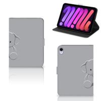 iPad Mini 6 (2021) Hippe Tablet Hoes Grijs Baby Olifant iPad Mini 6 (2021) Hippe Tablet Hoes Grijs Baby Olifant