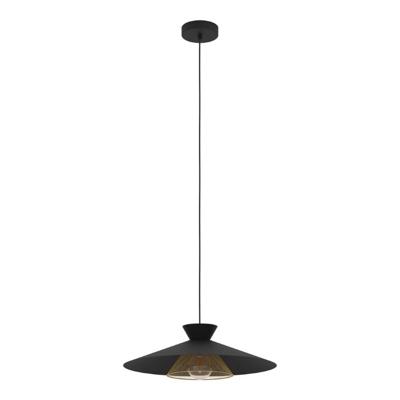 Eglo Zwarte hanglampGrizedale Ø 50cm - 43885