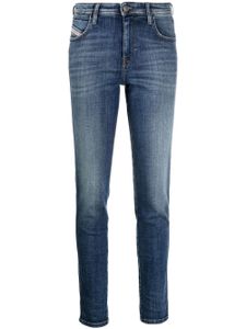 Diesel jean slim Babhila à taille basse - Bleu