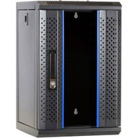 DSI 10 inch 9U Serverkast met glazen deur server rack